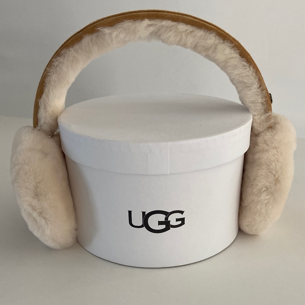 UGG Tan and Cream Ear Muffs